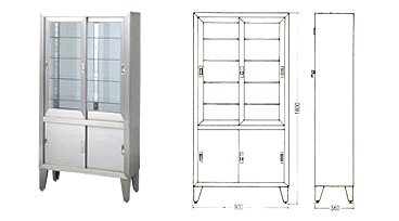 器械戸棚｜製品案内｜器械戸棚・医療戸棚・薬局用調剤台の製造販売を